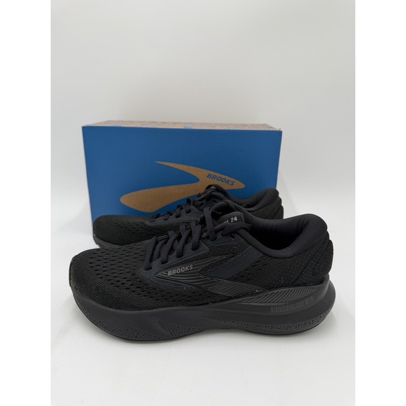 Brooks Women\'s Adrenaline GTS 24 Running Shoes Black Ebony Size 6.5 B NWB